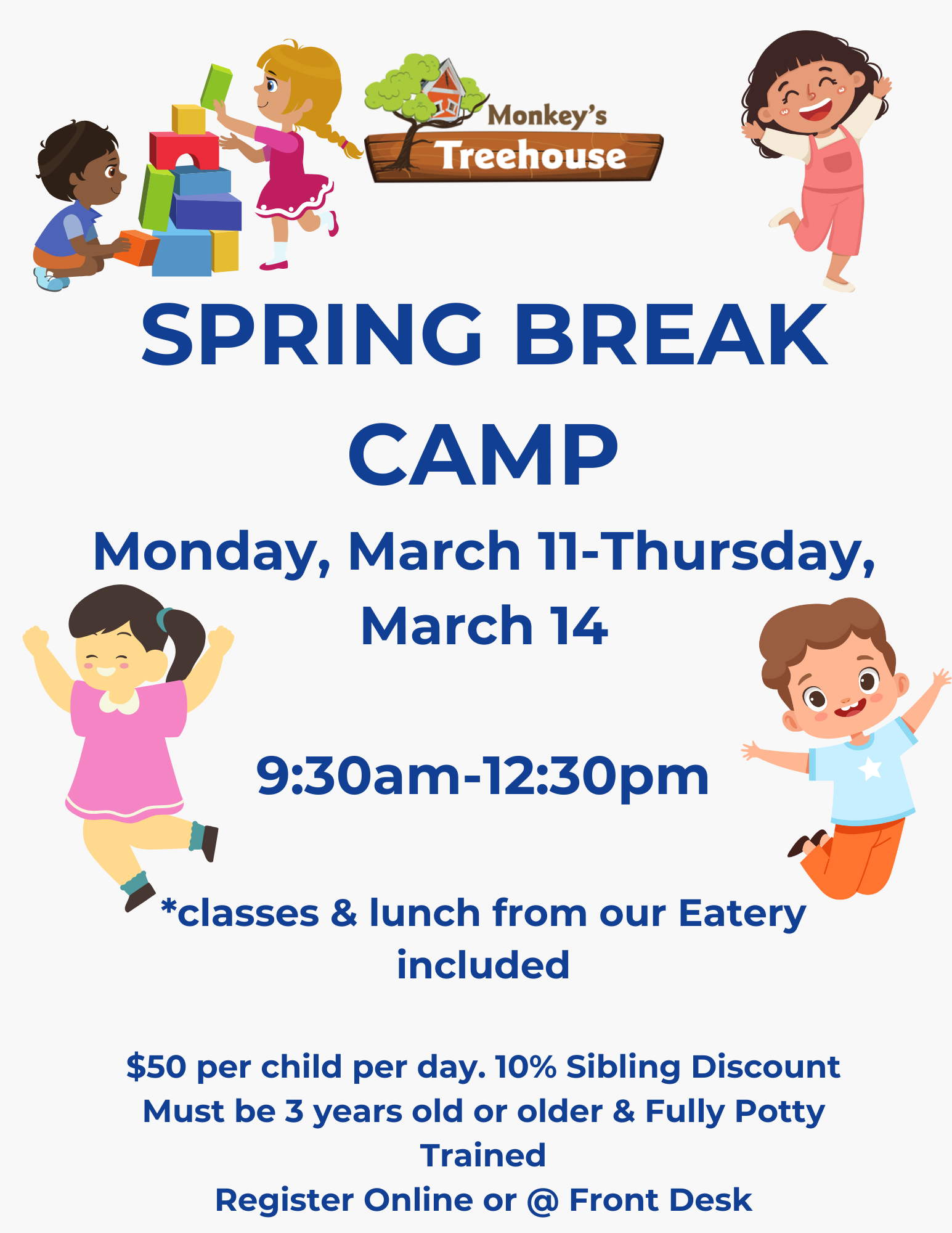 Delayed Opening due to weather conditions We will open at 10AM today! (3)